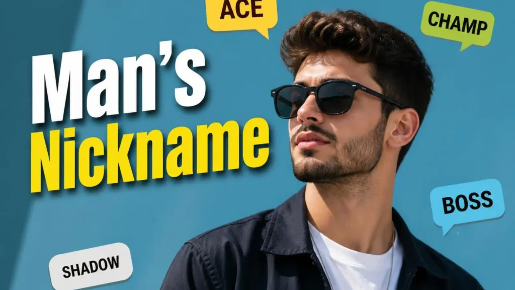 Mans Nickname