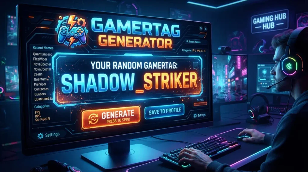Random Gamertag Generator