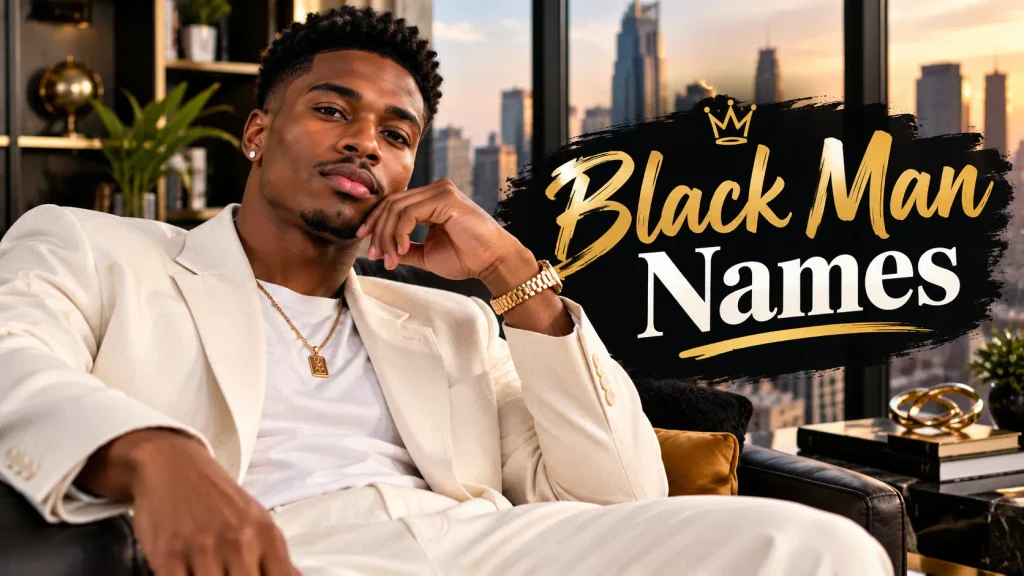 black man names
